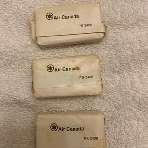 4/$15 Air Canada vintage soap